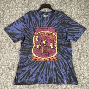 The Doors Strange Days Tie Dye Graphic Shirt Mens XL Rock Band Tee